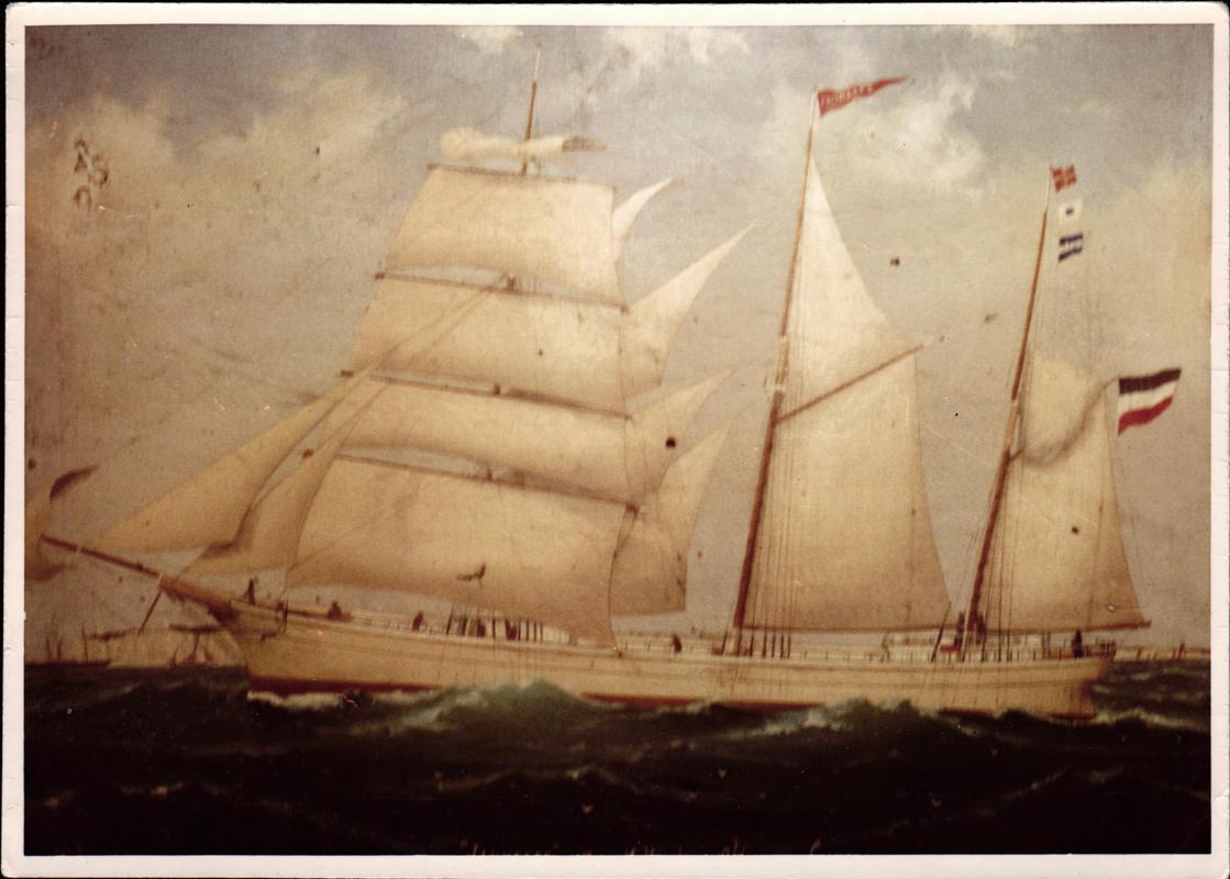Die Jannette war ein elegantes Schiff. Göke war sicher stolz, dieses Schiff als Kapitän führen zu dürfen.