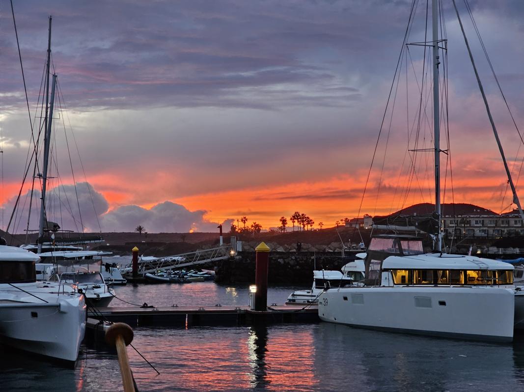 Sonnenuntergang am 1. Januar 2026