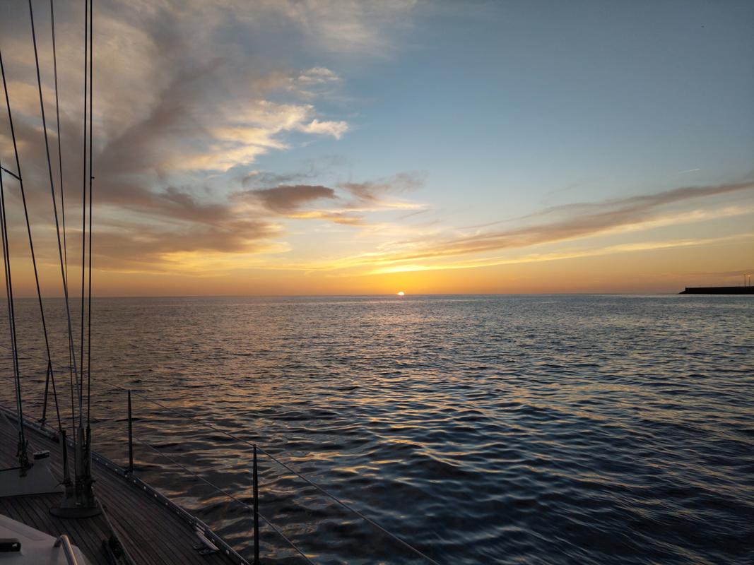 Sonnenuntergang vor Morro Jable