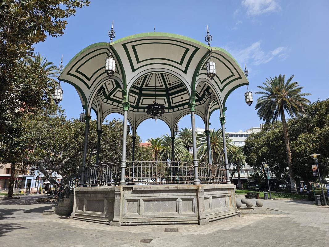 Musikpavillon im Park San Telmo