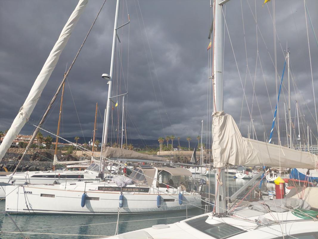 4. Advent auf Teneriffa, die Wolken ziehen vorbei.