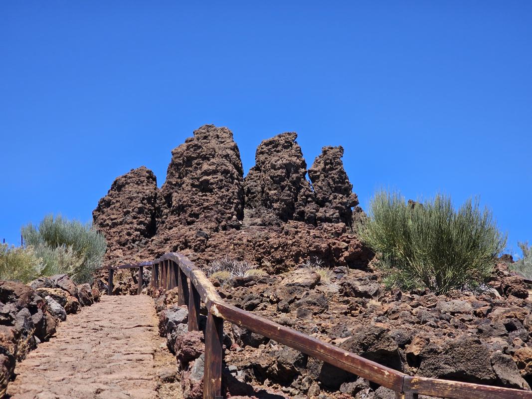 Fußweg zum Roque de los Muchachos