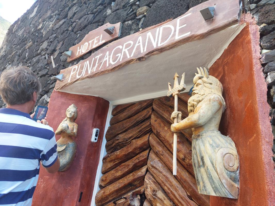 Das Hotel Puntagrande ist heute ein Museum und läßt nicht jeden rein.