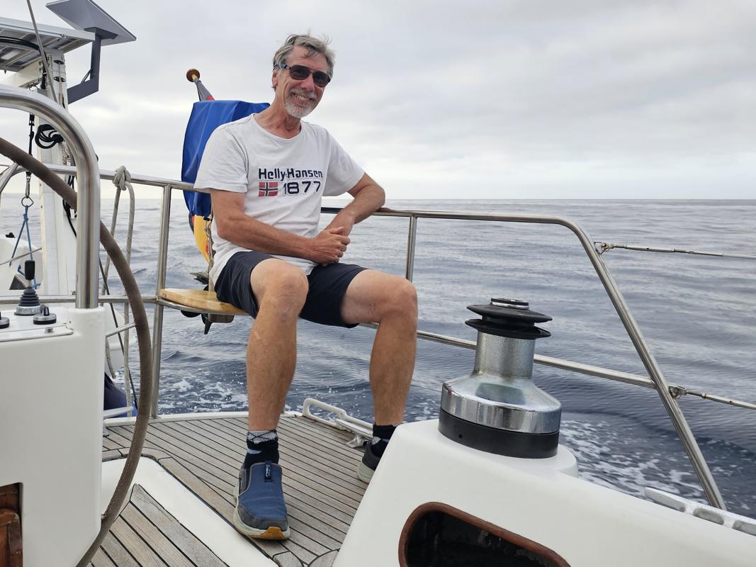 Kurz vor Beginn des Segelsports, der keine Zeit zum Fotographieren ließ.