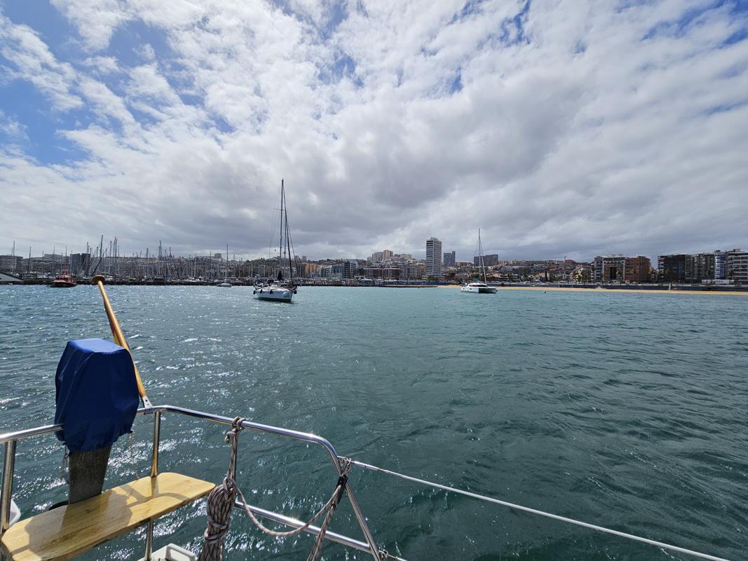 Blick auf die Stadt Las Palmas